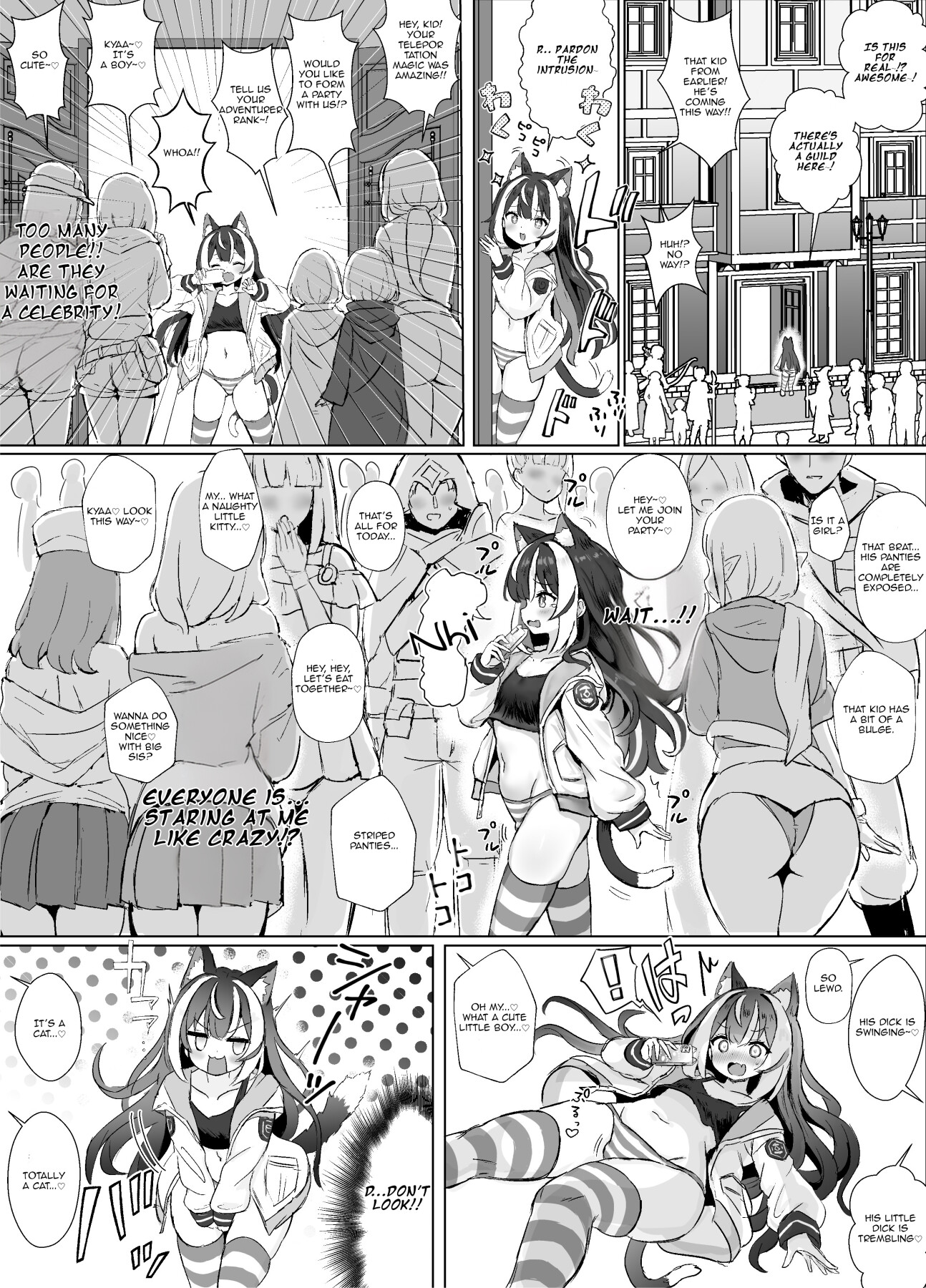 Hentai Manga Comic-I'm Getting Milked Dry in Another World-Read-5